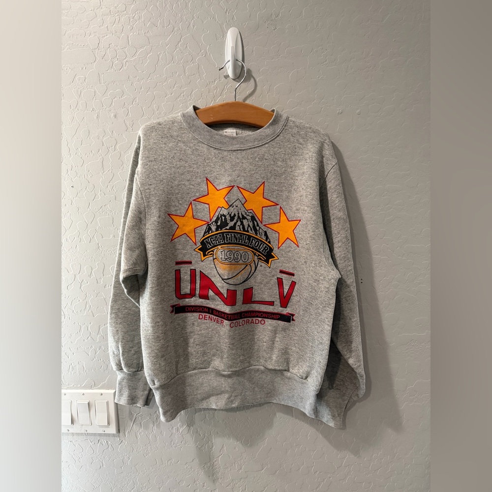 Vintage Champion Final Four UNLV Running Rebels‎ Sweatshirt Medium Bin 2